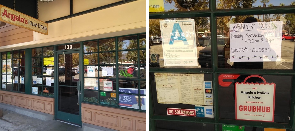 Angela's Italian Kitchen Menu